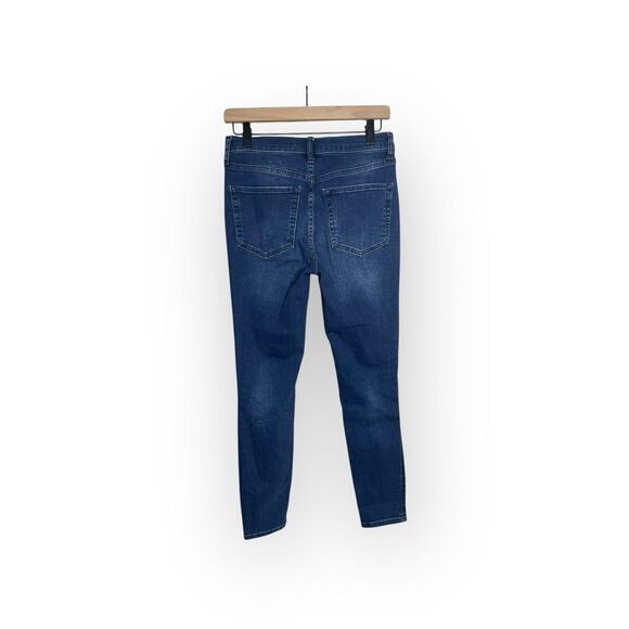 Free People High Rise Distressed Skinny Jeans Size 28 - Picture 2 of 4